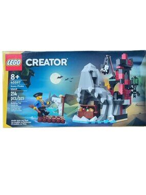 Lego 40597 Scary Pirate Island Treasure Chest NEW Retired Spooky Halloween Gift